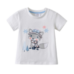 Summer Unicorn T-Shirt for Girls: Cartoon Cotton Kids Tops and Tees for Toddlers' Clothing Ages 3-8 - Image 6