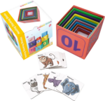 Nesting and Stacking Blocks Stacking Toys for Toddlers plus Animal Puzzle Toys Set Number Blocks Counting Learning & Educational Toys Education Supplies Montessori Toys - Image 4