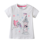Summer Unicorn T-Shirt for Girls: Cartoon Cotton Kids Tops and Tees for Toddlers' Clothing Ages 3-8 - Image 10