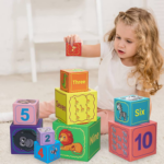 Nesting and Stacking Blocks Stacking Toys for Toddlers plus Animal Puzzle Toys Set Number Blocks Counting Learning & Educational Toys Education Supplies Montessori Toys - Image 6