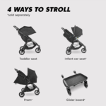 City Mini GT2 All-Terrain Stroller, Jet - Image 5