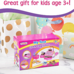 Pretend Play Store Cash Register for Kids - STEM Toy with Groceries, Mic Speaker, Play Money | Perfect Girls' Toy - Image 6