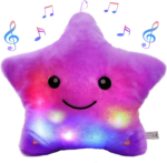 "Musical Glow Twinkle Star Lullaby Light-Up Stuffed Animal Toy - Soothing Gift for Kids!" - Image 8