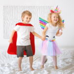 "Superhero Dress-Up Trunk for Girls - 12 Piece Role Play Set for Ages 3-6" - Image 5