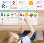 " Interactive Preschool Learning Workbook: Montessori Handwriting Practice, ABC Tracing, and Autism Learning Activities for Toddlers" - Image 4