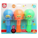Squishy Squids Light-Up Green Blue Orange Indoor-Outdoor Kids Water Play, Ages 3+, Unisex, 3 Pack - Image 2