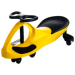 Ride-On Wiggle Car Toy for Kids 3 Years Old and Up - No Batteries, Gears, or Pedals - Twist, Swivel, and Go - Outdoor Play by  (Red) - Image 7