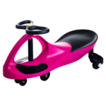 Ride-On Wiggle Car Toy for Kids 3 Years Old and Up - No Batteries, Gears, or Pedals - Twist, Swivel, and Go - Outdoor Play by  (Red) - Image 3