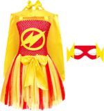 "Superhero Dress-Up Trunk for Girls - 12 Piece Role Play Set for Ages 3-6" - Image 4