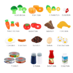 Children's Pretend Play Kitchen Set - 38 Piece Chef Role Playset for Educational Cooking Fun - Image 4