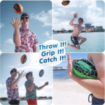 Grip It Waterproof Football, Size 9.25 - Water Football, Beach Football, Kids Games, Beach Ball, Toys & Games - Special Grip Pattern, Double Laced, Light Weight, All Weather Football - Image 8