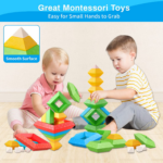 "30-Piece Montessori Building Blocks Set: Educational STEM Toys for Toddlers and Preschoolers" - Image 4