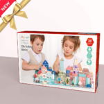 "City Construction Wooden Building Blocks Set - Educational Toddler Toy for 3+ Year Olds" - Image 6