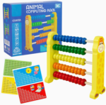" Wooden Abacus - Colorful Counting Toy for Preschoolers, Develops Coordination and Motor Skills" - Image 9