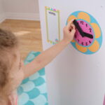 Deluxe Wooden Play Kitchen for Kids with Neon Colors by - Image 7