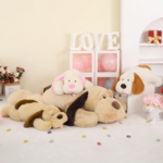 "Jumbo Cuddly Dog Plush Pillow - 51 Inch Giant Stuffed Animal for Kids and Pets" - Image 3