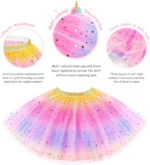 "Enchanted Fairy and Mermaid Princess Dress-Up Trunk - 19 Piece Pretend Play Costume Set for Girls Ages 3-6" - Image 7