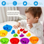 "Rainbow Transport Counting Game for Preschoolers: Educational Fine Motor Skills Activity Set" - Image 5