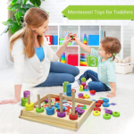 "Montessori Wooden Number Blocks: Educational Math Toy for Preschoolers" - Image 2