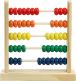 " Wooden Abacus - Colorful Counting Toy for Preschoolers, Develops Coordination and Motor Skills"
