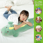 "Jumbo Dinosaur Plush Pillow - Perfect Gift for Kids!" - Image 4
