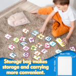 ABC Learning Fun Pack: Alphabet Puzzle Cards, Matching Game, Preschool & Kindergarten Must-Haves - Image 6