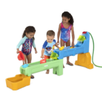 "Rushing River Falls Water Play Table for Toddlers and Kids - Expandable Splash Fun with 9 Accessories!"