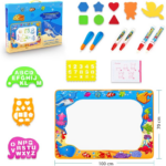 Magic Water Doodle Mat: Educational Drawing Toy for Kids - Includes Magic Pens and Gift for Toddlers - Image 5