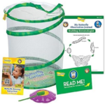 "Grow Your Own Painted Lady Butterfly Kit - Includes Habitat, STEM Journal, Chrysalis Log, and Caterpillars Voucher" - Image 2