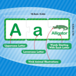 ABC Learning Fun Pack: Alphabet Puzzle Cards, Matching Game, Preschool & Kindergarten Must-Haves - Image 4
