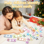 ABC Learning Fun Pack: Alphabet Puzzle Cards, Matching Game, Preschool & Kindergarten Must-Haves - Image 3