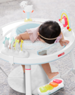 Baby Activity Center: Interactive Play Center with 3-Stage Grow-With-Me Functionality, 4Mo+, Silver Lining Cloud - Image 4