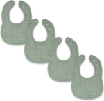 " Muslin Baby Bibs - Adjustable, Absorbent, and Stylish Drool Bibs for Teething Boys & Girls" - Image 8