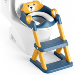 "2-in-1 Toddler Potty Training Seat with Splash Guard and Anti-Slip Step Stool" - Image 9