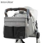 Mommy Diaper Bags Mother Large Capacity Travel Nappy Backpacks with Anti-Loss Zipper Solid Baby Maternity Nursing Bags - Image 2