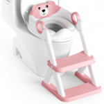 "2-in-1 Toddler Potty Training Seat with Splash Guard and Anti-Slip Step Stool" - Image 14