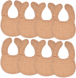 " Muslin Baby Bibs - Adjustable, Absorbent, and Stylish Drool Bibs for Teething Boys & Girls" - Image 11