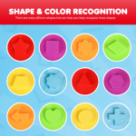 Color Shape Matching Eggs Educational Toy Set for Toddlers with Egg Box - Preschool Learning and Sorting Activity - Easter and Christmas Gift for Kids Ages 3-6+ - Image 4