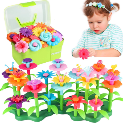 "Creative Building Blocks Set for Toddlers - Educational STEM Toy with Storage Box"