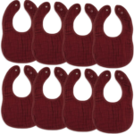 " Muslin Baby Bibs - Adjustable, Absorbent, and Stylish Drool Bibs for Teething Boys & Girls" - Image 10