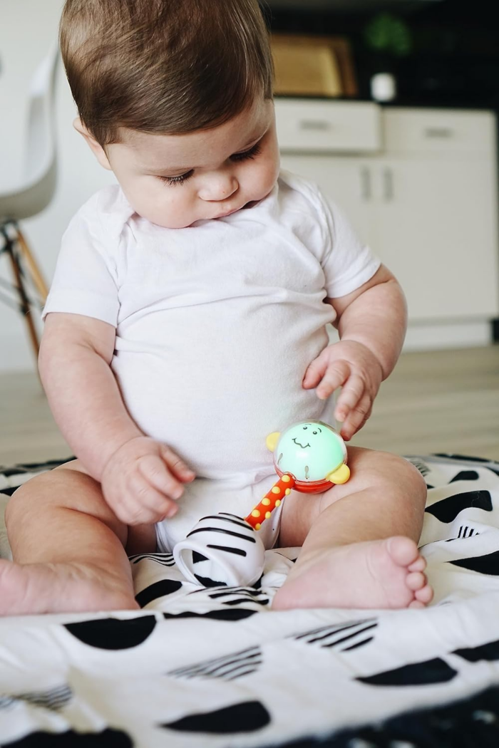 " Nogginstik: Interactive Light-Up Rattle for Babies!" - Image 8