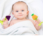 "Organic Silicone Baby Teething Toys - Set of 6 for Natural Brain Development" - Image 7