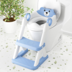 "2-in-1 Potty Training Toilet Seat for Toddlers - Non-Slip Step Stool with Soft Waterproof Mat" - Image 2