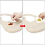 "Ultra Lightweight Waterproof Silicone Baby Bibs - 3 Pack | Adjustable Soft Feeding Bibs with Food Catcher Pocket" - Image 7