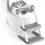 "2-in-1 Toddler Potty Training Seat with Splash Guard and Anti-Slip Step Stool"