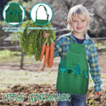 "Kids Gardening Adventure Set with Wheelbarrow, Apron, and More - Educational STEM Learning Toys for Outdoor Fun!" - Image 4