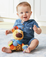 "Bandana Buddies Giraffe: Multi-Sensory Baby Toy for Teething and Play" - Image 2