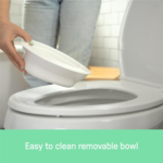 "Summer Infant My Size Potty Pro: Lifelike Flushing Sound, White, Ages 18 Months+" - Image 4