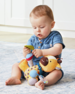 "Bandana Buddies Giraffe: Multi-Sensory Baby Toy for Teething and Play" - Image 3