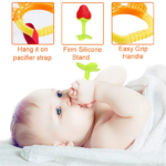 "Organic Silicone Baby Teething Toys - Set of 6 for Natural Brain Development" - Image 5